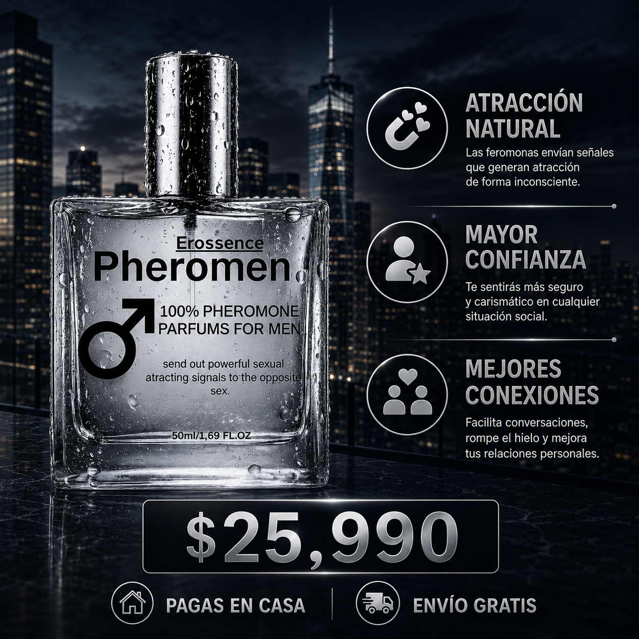 Perfume Feromonas 50ml